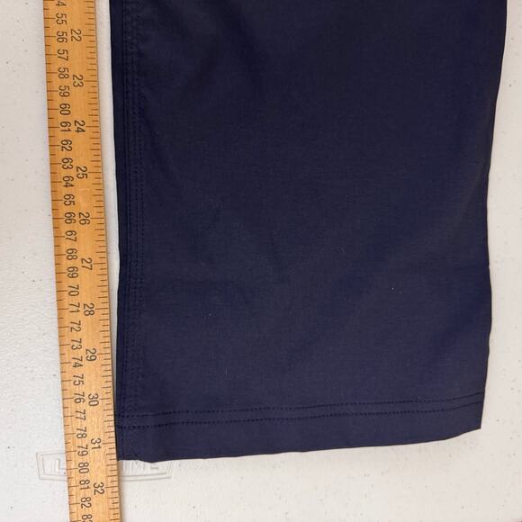 Duluth Trading Pants Mens 38x32 Flex Dry On The Fly Cargo Relaxed Stretch Navy - Picture 9 of 11